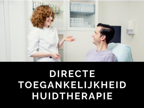 DIRECTE  TOEGANKELIJKHEID HUIDTHERAPIE